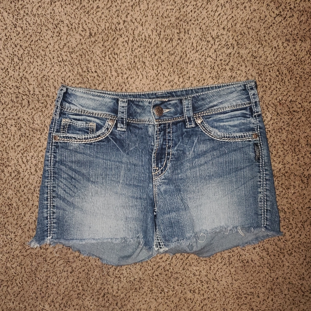 Womens Silver Brand shorts size 29